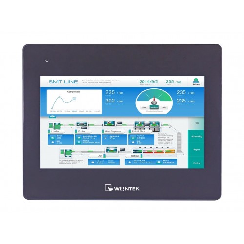 Панель оператора 10.1" cMT1106X 3COM Ethernet USB MPI VNC FTP OPC UA MQTT IP cam Weintek