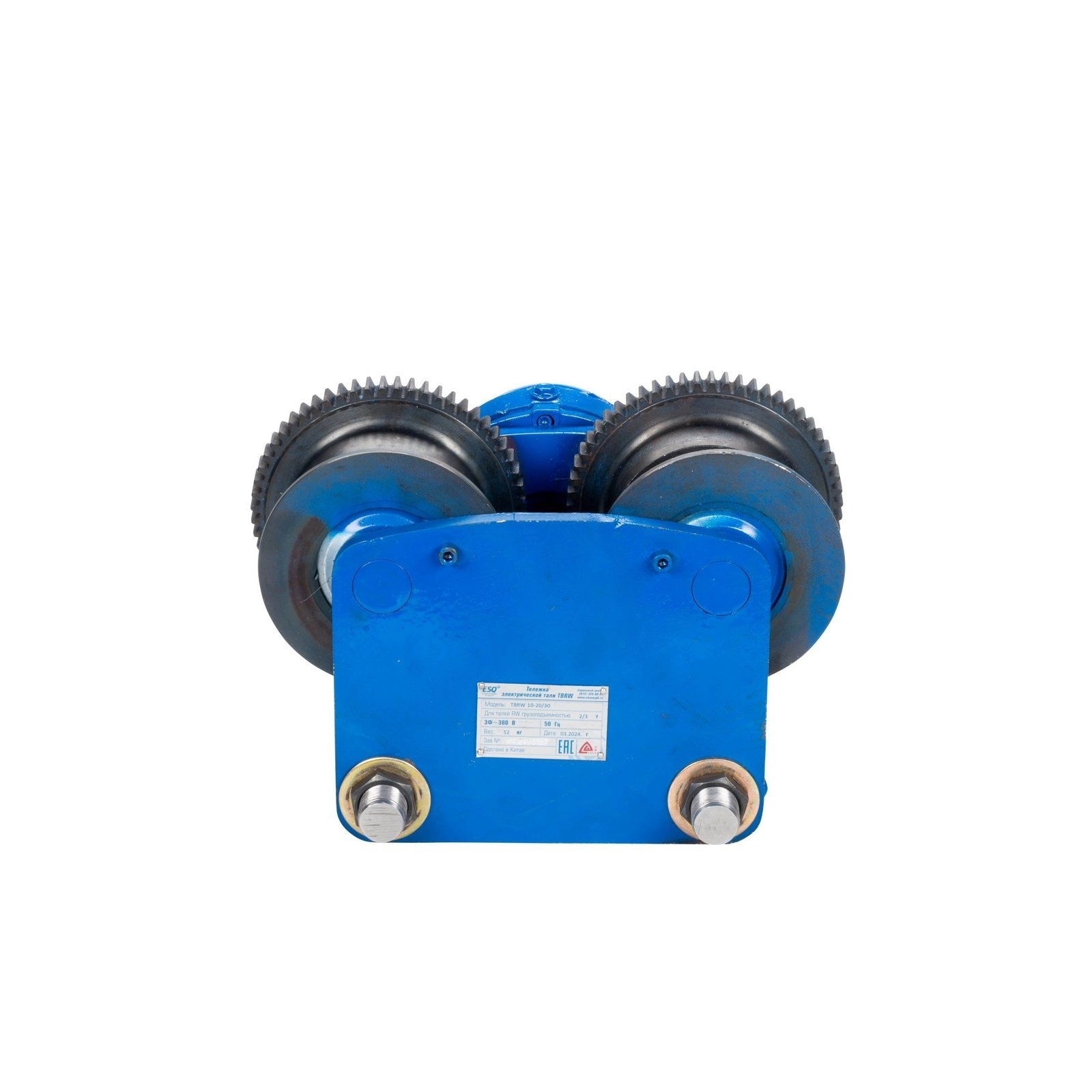 Тележка передвижения тали RW 1т (TBRW 10-10) Тележка передвижения тали RW 1т (TBRW 10-10)